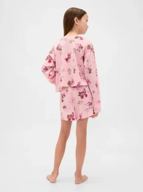 Conjunto de pijama de pantalones cortos reciclado para niños