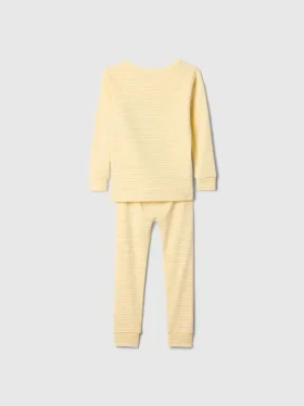 Conjunto de pijama de princesa de algodón orgánico cepillado de GAP × Disney Baby