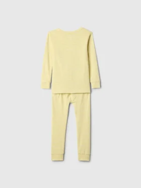 Conjunto de pijama de princesa de algodón orgánico cepillado de GAP × Disney Baby