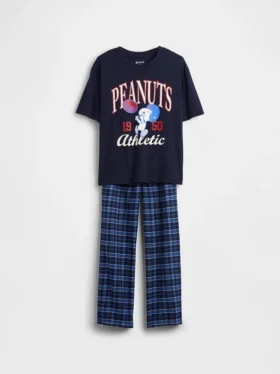 Conjunto de pijama reciclado de Snoopy para niños