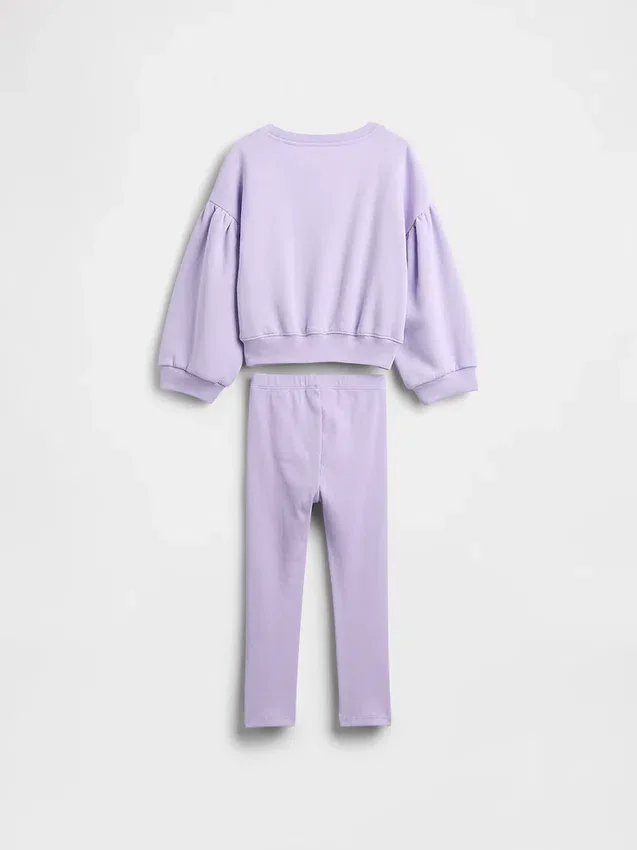 Conjunto de sudadera con mangas abullonadas de GAP × Disney para Bebé y Niño
