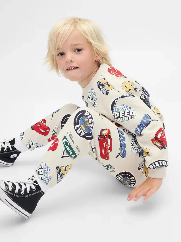 Conjunto de sudadera Vintagesoft Cars de GAP × Disney para Bebé y Niño
