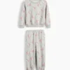 Conjunto de sudadera y pantalones de chándal con estampado floral Vintagesoft para Bebé y Niño