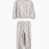 Conjunto de sudadera y pantalones de chándal con estampado floral Vintagesoft para Bebé y Niño