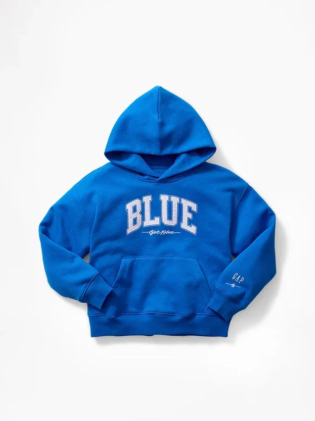 Consigue la sudadera con capucha holgada Vintagesoft para niños de Get Blue