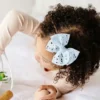 El juego de diademas con moño Hannah