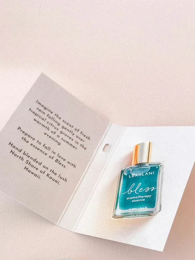 Esencia de aromaterapia Bless