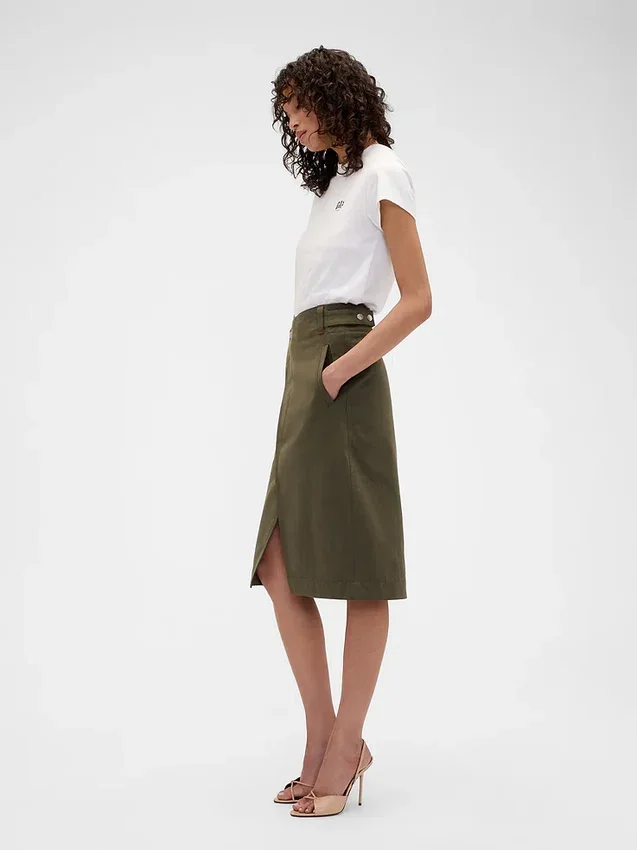 Falda cargo de GAP × Victoria Beckham