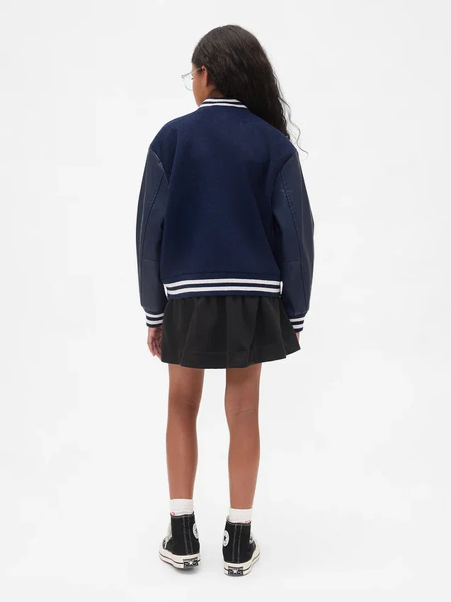 Falda con fruncidos Vintagesoft para niños
