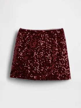 Falda de lentejuelas para niños