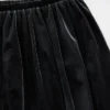 Falda globo de terciopelo para niños