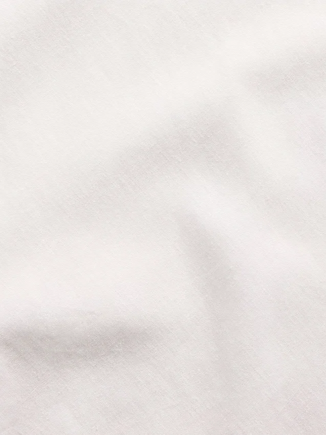 Falda larga tipo slip de mezcla de lino