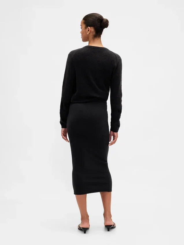 Falda midi elástica CashSoft