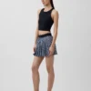 Faldilla deportiva plisada GapFit Tech