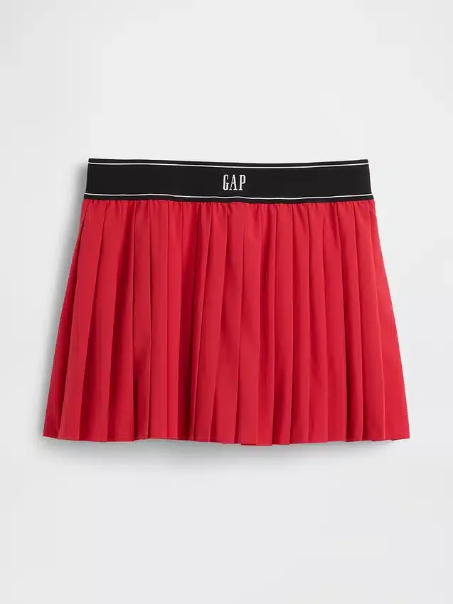 Faldilla deportiva plisada GapFit Tech