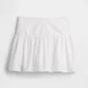 Faldita-pantalón de popelín de cintura baja