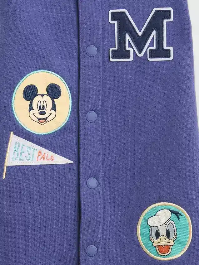 GAP × Disney Baby Vintagesoft Varsity Monos