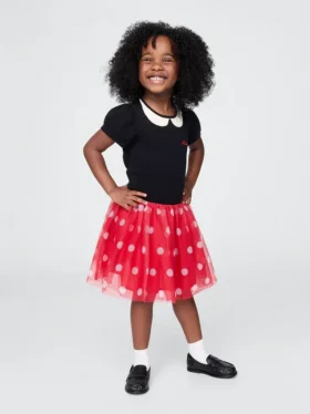 GAP × Disney Bebé y Niño: Vestido de tul de Minnie Mouse