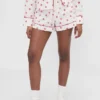 GAP × Summer Fridays: Pantalones cortos de pijama de popelín con estampado «Kiss»