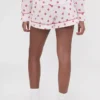 GAP × Summer Fridays: Pantalones cortos de pijama de popelín con estampado «Kiss»