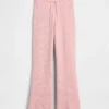 Gap × Summer Fridays: Pantalones de corte bootcut de tejido waffle CashSoft