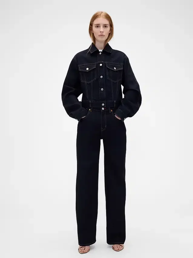 GAP × Victoria Beckham: vaqueros rectos de talle alto