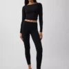 GapFit Smooth con cuello de barco en camisea