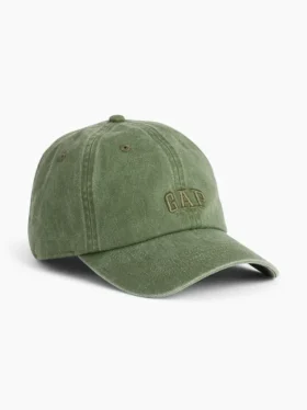 Gorra de béisbol con logotipo lavado