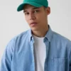 Gorra de béisbol con logotipo lavado