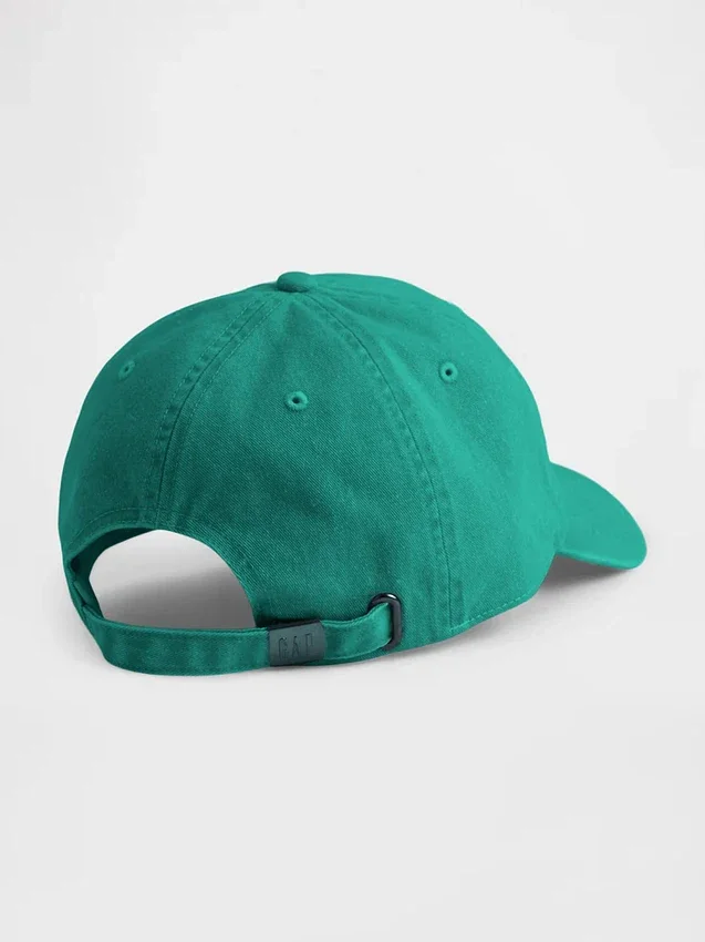 Gorra de béisbol con logotipo lavado