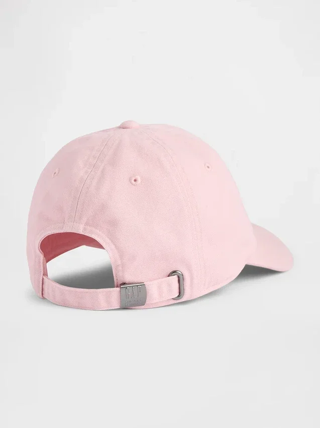 Gorra de béisbol de algodón orgánico con logotipo de GAP × Summer Fridays