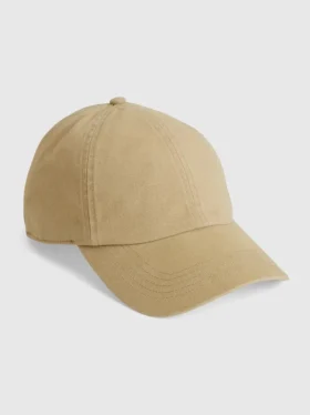 Gorra de béisbol de algodón orgánico lavado