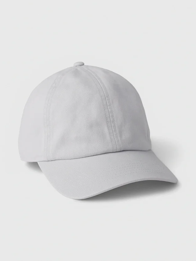 Gorra de béisbol de algodón orgánico lavado