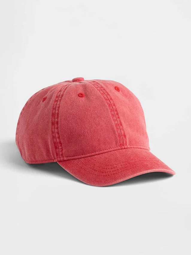 Gorra de béisbol para niños con teñido sobreteñido