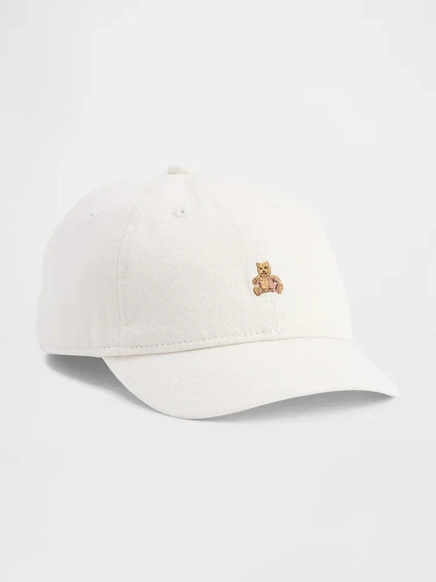 Gorra de béisbol para niños pequeños con el oso Brannan teñida sobre teñido