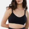 Ingrid and Isabel Basics: Paquete de 2 sujetadores premamá sin costuras 2 en 1 para lactancia y extracción de leche