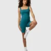 Ingrid e Isabel: el mono de pantalones cortos premamá deportivo
