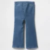 Jeggings acampanados de mezclilla para bebés y niños