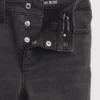 Jeggings de talle alto y efecto desgastado para niños
