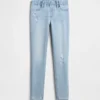 Jeggings de talle medio para niños, sin cordón