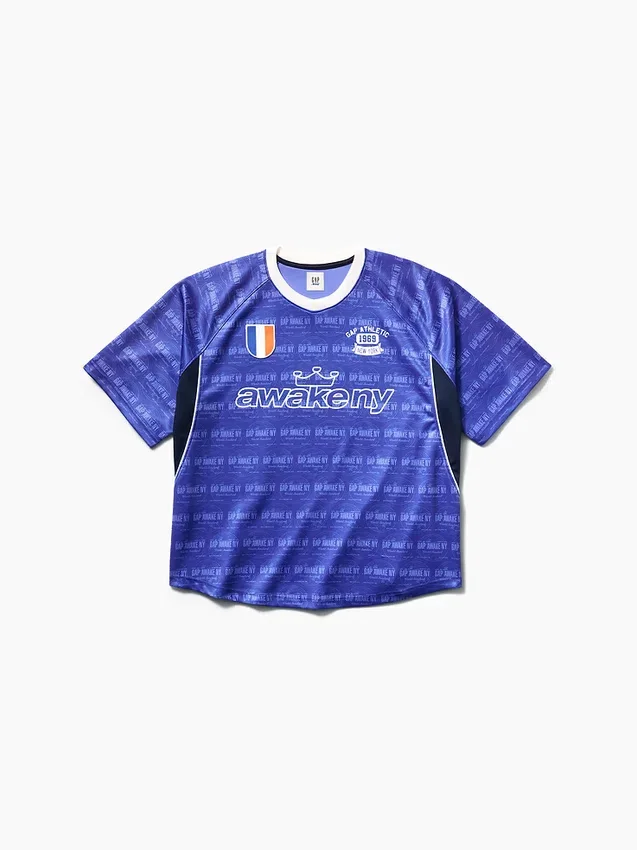 Jersey con logo extragrande de GAP × Awake Ny