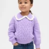 Jerséu con cuello CashSoft para bebés y niños pequeños