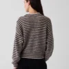 Jerséu de cuello alto oversize 100 % algodón