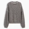 Jerséu de cuello alto oversize 100 % algodón
