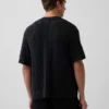 Jerséu de ganchillo con diseño en espiga