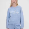 Jerséu oversize com logo de GAP × Summer Fridays