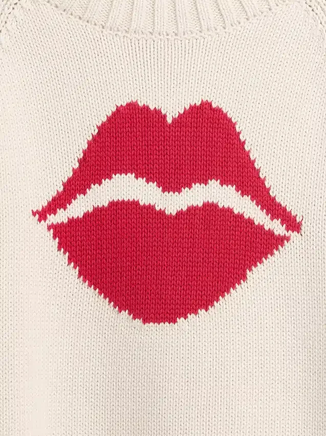 Jerséu raglán «Kiss» 100 % algodón