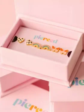 Juego de aretes de rosca, el más vendido de Pierced Co