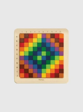 Juego de habilidades matemáticas con 100 cubos para contar
