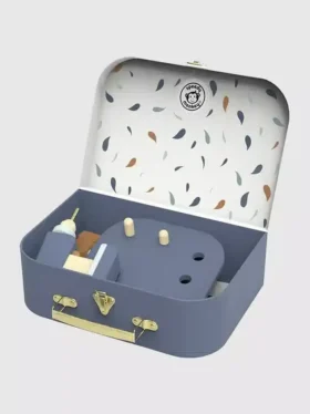 Juego de maletín con banco de trabajo para niños pequeños
